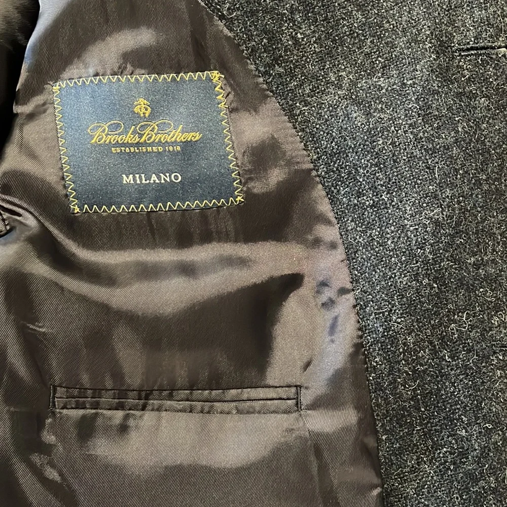 Brooks Brothers wool jacket navy size 42R - Picture 3 of 9